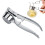 Stainless Steel Garlic Press and Ginger Crusher with Ergonomic Grip, Rust Resistant Kitchen Tool 1