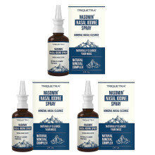 (3pcs)Iodine Nasal Spray - Cleanses & Refreshes Your Nasal Passages - Iodine & Fulvic Acid Blend - 150+ Uses Per Bottle - Natural Mineral Formula
