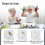 60-Minuten-Visual-Timer mit Schutzhülle, Rainbow-Disk-Timer, stilles Countdown-Zeitmanagement-Tool 3