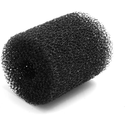 9pcs Black Cylinder Aquarium Filter Sponge Pre Filter Coarse Design Protects Small Fish 1