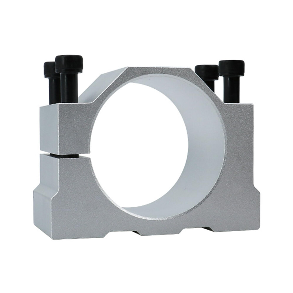 80Mm Cnc Spindle Motor Mount Aluminum Bracket Clamp For Milling Precision Stability 9113335427884