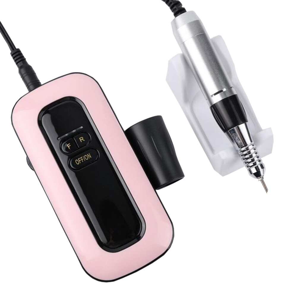 Electric Nail Drill 35000RPM Cordless Rechargeable Professional Manicure Pedicure File Kit