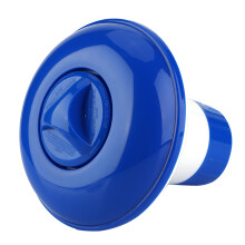 Floating Pool Chemical Dispenser with Adjustable Release for 1.5 Inch Tablets, Durable for Indoor Outdoor Swimming Pools