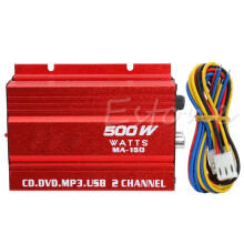HiFi 36W 2 Channel Stereo Amplifier with Power Audio Output for Home and Car