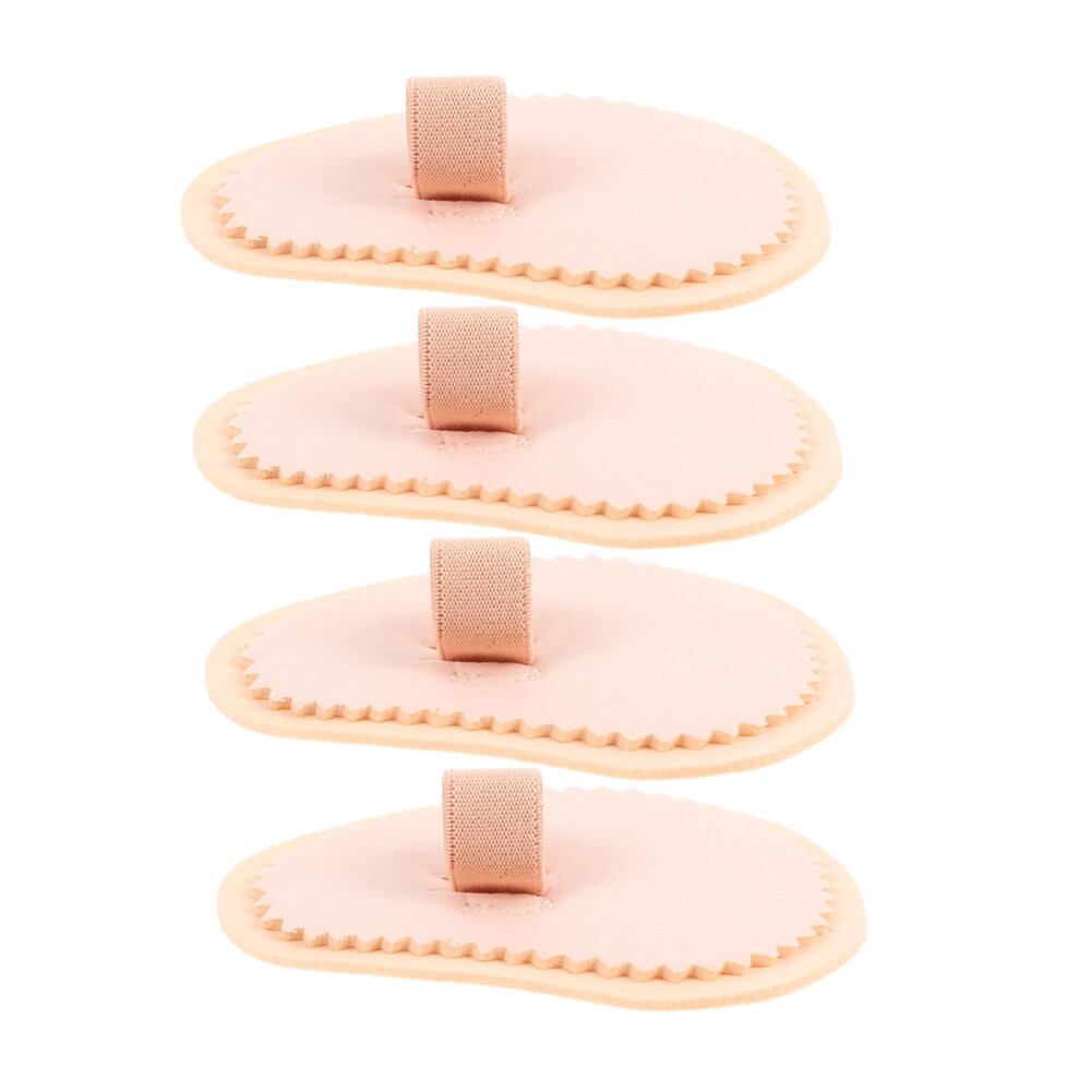 4pcs Toe Separator Pads Bunion Corrector for Overlapping Toes Pain Relief Flexible Daily Wear