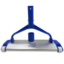 Weighted Swimming Pool Vacuum Head for Vinyl Liners with Durable Chrome Handle
