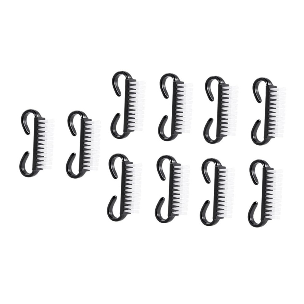 10 Pcs Nail Dust Brush Set for Effective Manicure Cleaning Salon and Home Use