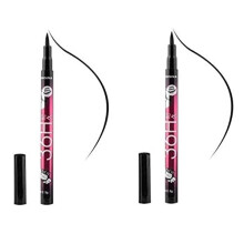MAPPERZ 36H Liquid Eyeliner Pen Waterproof Precision Black Liner LongLasting Matte Finish