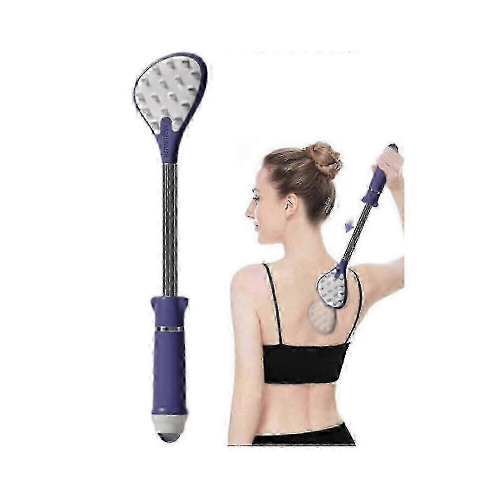 2025 Back Scratching Massager,Tools to Relieve itching,Acupoint Massager,Portable Extendable Back Scratcher,Stainless Steel Telescoping Back Scrat