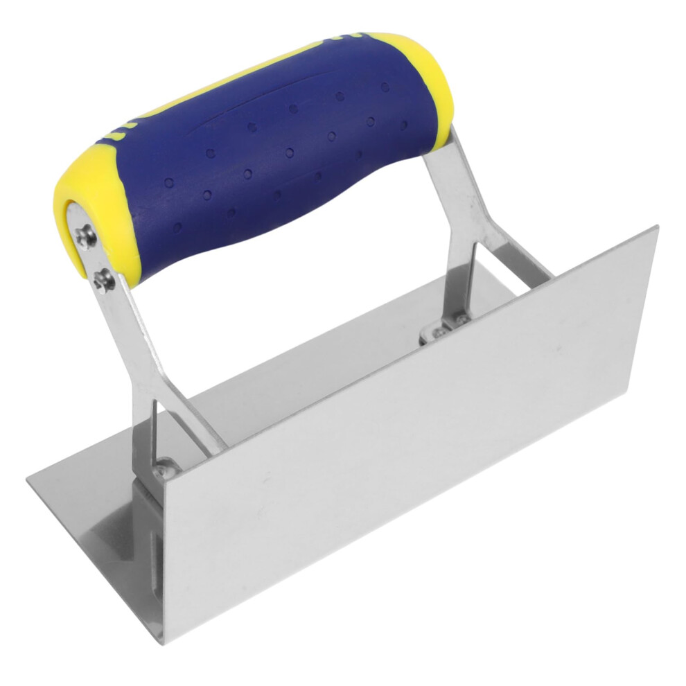 Drywall Corner Trowel Stainless Steel Ergonomic Grip For Precision Finishing Concrete And Tile 9053599877196