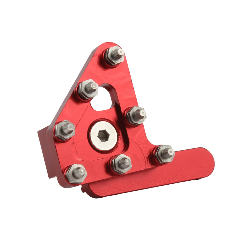 Motorcycle Rear Brake Pedal Cnc Aluminum Lever Tip For Enduro Motocross Crf Yzf Wr Rmz Red 9113335429987