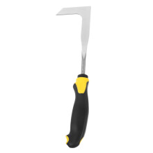 Garden Weeding Tool with Ergonomic Grip, Stainless Steel Crack Weed Remover for Lawn and Patio