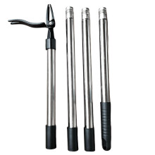 Stand Up Weed Puller 44 Inch Long Handle 4 Claw Garden Tool with Foot Pedal for Lawn and Yard