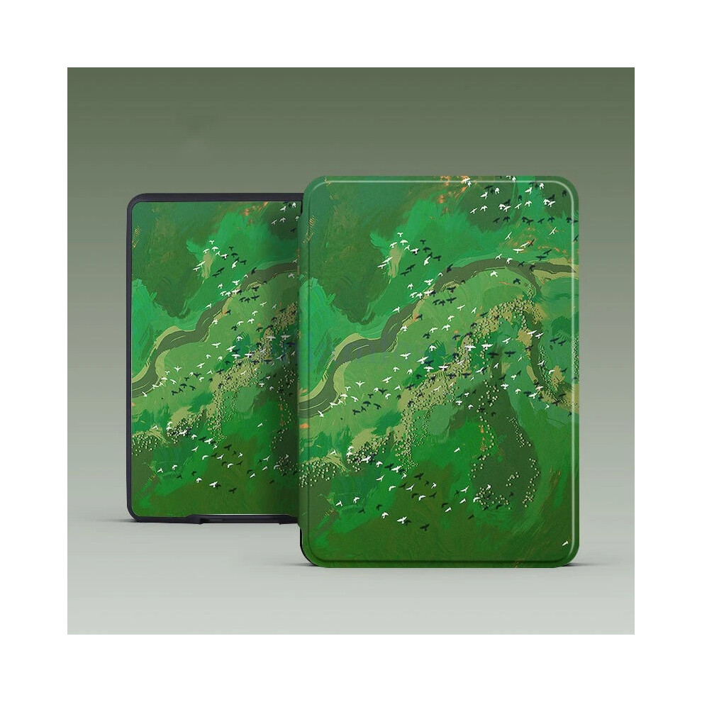 (Kobo Libra Color/2, Yu390) Case For Kobo Clara Color/2E/Bw Full Cover Shockproof Protective Shell Green 4069369342059