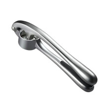 Garlic Press Set Stainless Steel RustProof Crusher with Peeler and Brush, Heavy Duty, Dishwasher Safe