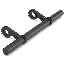 Adjustable Aluminum Bike Handlebar Extender 30cm for 2032mm Bars with Secure Double Clamp