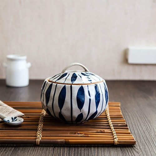 Ceramic Soup Pot with Lid for Stew and Chilli, Temperature Locking, Easy Clean Casserole Dish 2
