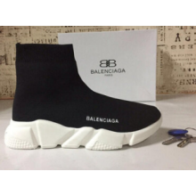 (Black 4, UK3.5=EUR36) Womens mens Designer Knit Speed Sock Runner shoes