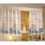 Bunk Bed Curtains for Dorms, Breathable 50% Light Blocking Privacy Set with Shelf, Bear C Design 1