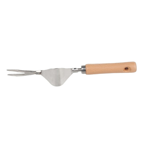 2pcs Stainless Steel Garden Weed Puller Tool with Deep V Design for Easy Root Extraction
