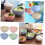 4pcs Unbreakable Cereal Bowls Reusable Dinnerware for Soup Rice Salad Compact Easy Clean 2
