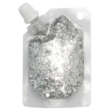 Glitter Eyeshadow Gel 20ml Diamond Pearl Sparkle Long Lasting Shine Stage Makeup for Hooded Eyes