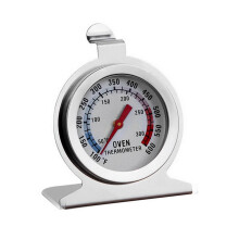 Stainless Steel Oven Thermometer 50300C Double Scale for Gas and Electric Ovens Baking Grilling