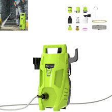Electric Pressure Washer 2000PSI with Foam Cannon and 4 Quick Connect Nozzles for Car, Patio, Driveway Cleaning