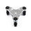 Furniture Mover Dolly with Triangular Steel Base, 360 Wheels, Heavy Load Capacity, Floor Protection 2