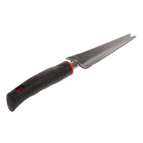 Weed Puller Tool with Carbon Steel Forked Tip, Ergonomic Handle for Deep Root Removal in Garden