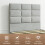 (Single) Velvet Upholstered Button Tufted Headboard Bed Frame 4