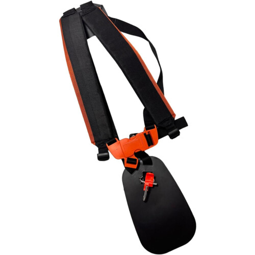 Brush Cutter Shoulder Strap with Ergonomic Support, Adjustable Double Harness for Garden Trimmer 2