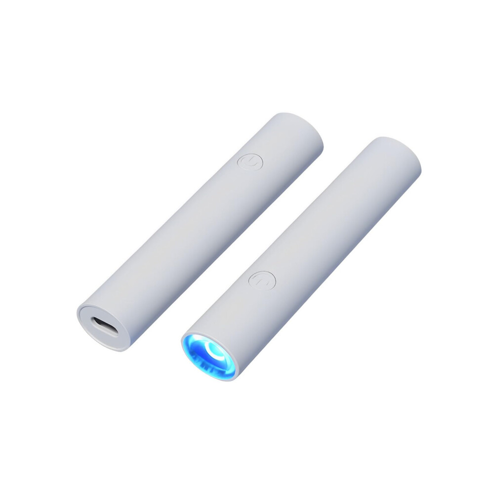 White Uv Nail Lamp Led Nail Dryer For Gel Polish, Fast Curing Handheld Mini Design,