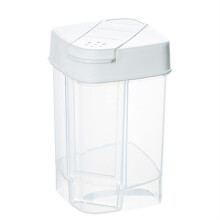 Sugar Bowl with Lid Transparent Spice Jar Microwave and Dishwasher Safe Clear Kitchen Container