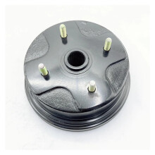 ATV Brake Drum 27 Teeth Rear Wheel for Jianshe 250 and Loncin 250CC Durable Metal Replacement