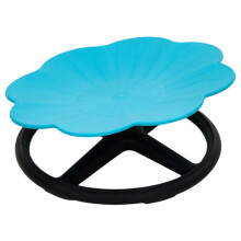 Flower Shape Sensory Balance Training Spinning Chair for Kids, Blue