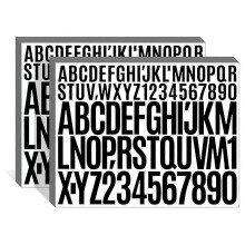 Buchstabenaufkleber, selbstklebende Vinyl-Buchstabenaufkleber-Ästhetik, C