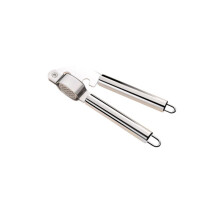Stainless Steel Garlic Press and Mincer with Nut Cracker, Heavy Duty Easy Clean Kitchen Tool