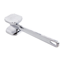 Heavy Duty Double Sided Meat Tenderizer Mallet for Beef and Chicken with Non‑Slip Handle