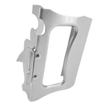 Camping Can Opener Stainless Steel 2 in 1 Outdoor Bottle Opener Easy Compact Travel Gadget