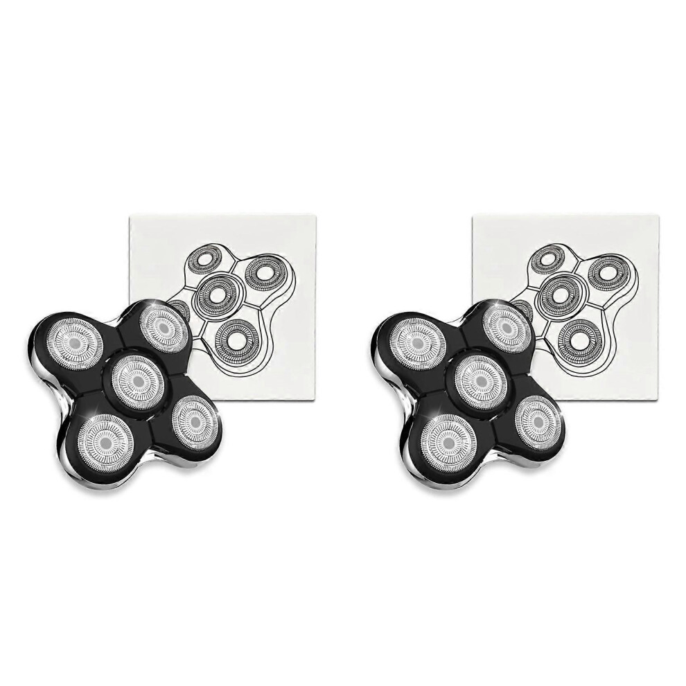 2X Shaver Replacement Head Fit for Remington Balder Pro Head Shaver XR7000,XR1500,XR1501 Electric Razor for Bald Men