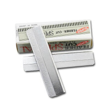 10 PCS Professionelle Friseurwerkzeuge: Schabklinge, Augenbrauentrimmer, Rasieren, Haarkratzen, Federklinge (Silber)