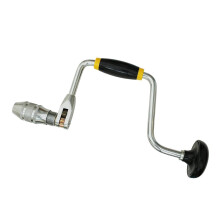 Hand Crank Drill 12 Inch 4Jaw Chuck for Precise Wood Metal Acrylic Work Durable Steel