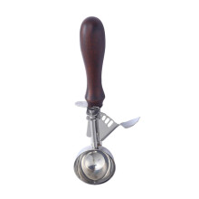 Stainless Steel Ice Cream Scoop with Ergonomic Handle for Dessert, Fruit and Cake Serving