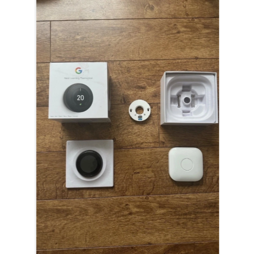 NEST Learning Thermostat - 3rd Generation, Black, Black 1