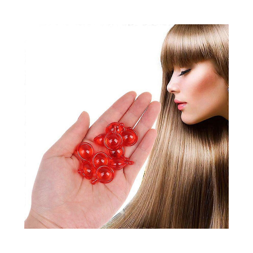 (As Show, One Size) 10Pcs Hair Vitamin Oil Capsule Oil Keratin Complex Oil Smooth Silky Hair Serum 7371837675390