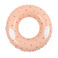 Inflatable Pool Float for Adults with Comfort Handles, Thickened PVC Swim Ring for Beach, Lake, Parties