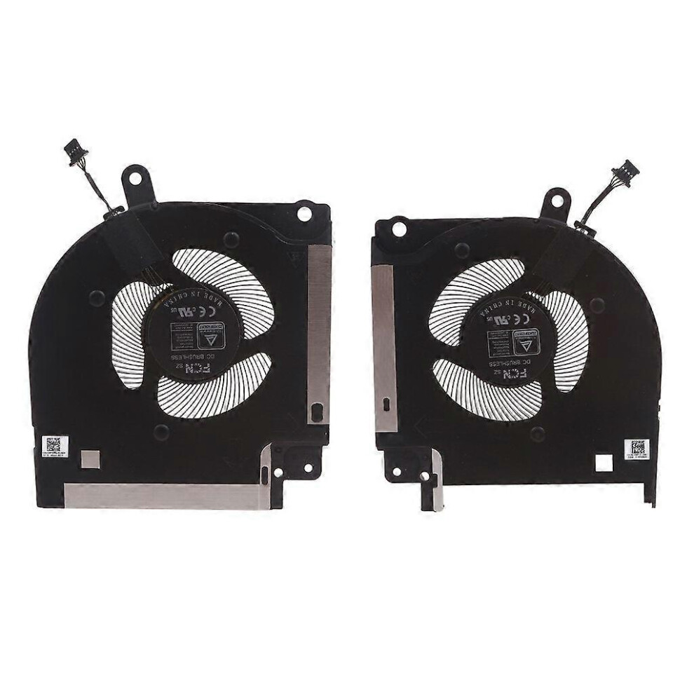 (As Show, Cpu) Notebook Cpu Gpu Fan Dc12v Cooling Fans For Alienware X17 R1- R2 09Dnwt 0X63jw 5213747883163