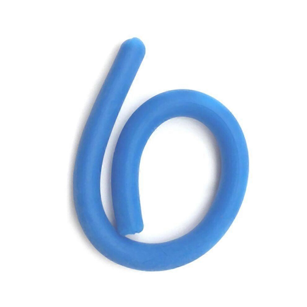 (As Show, Blue) Stretchy String Fidgets Noodle Autism/Adhd/Anxiety Squeeze Fidgets Sensory Toys 3671082424250