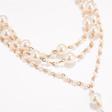 (As show, One size) Pearl Barefoot Sandal Anklet Foot Chain Toe Ring Beach Anklet Bracelet Women
